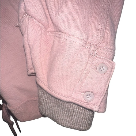 {NWOT Free People Movement Mauve Quarter Zip Pullover Comfy Jacket Size Large} - Picture 2 of 10